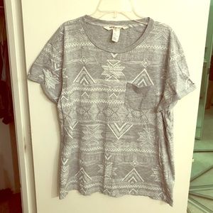 H&M Coachella Collection Print T Shirt